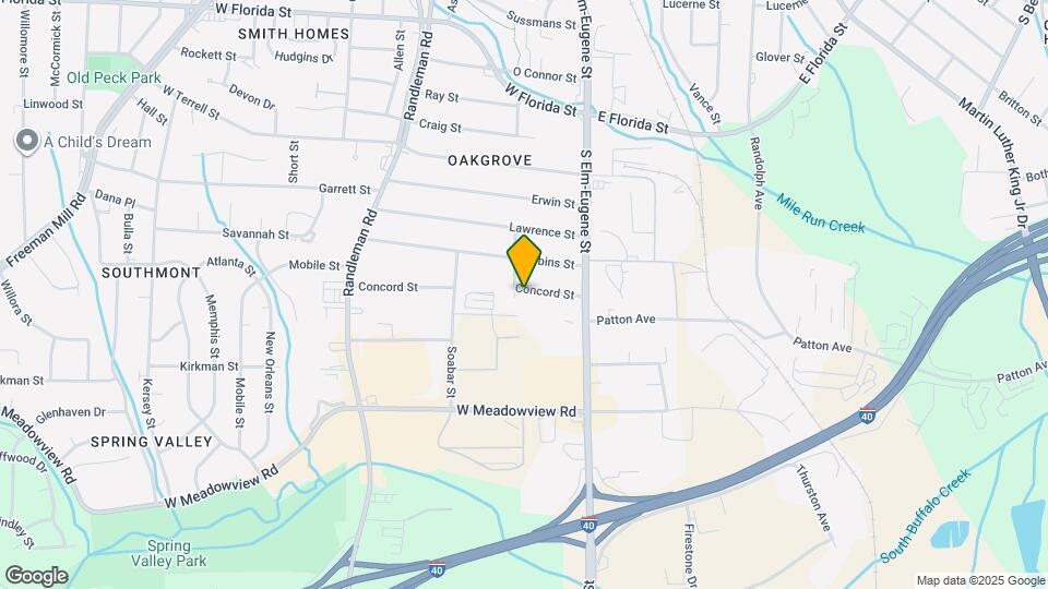 125 Concord St Map and Location Details