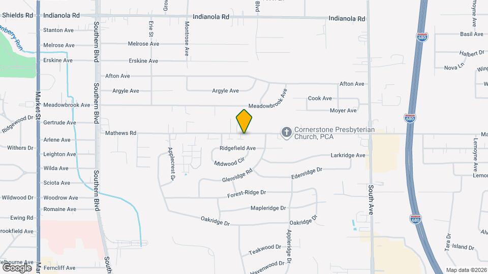 407 Mathews Rd Map and Location Details