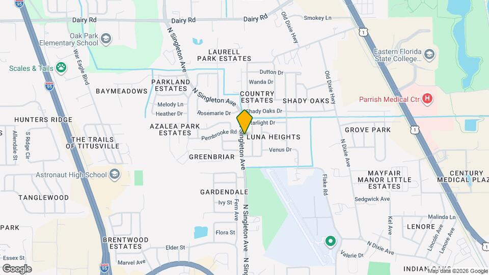 965 N Singleton Ave Map and Location Details