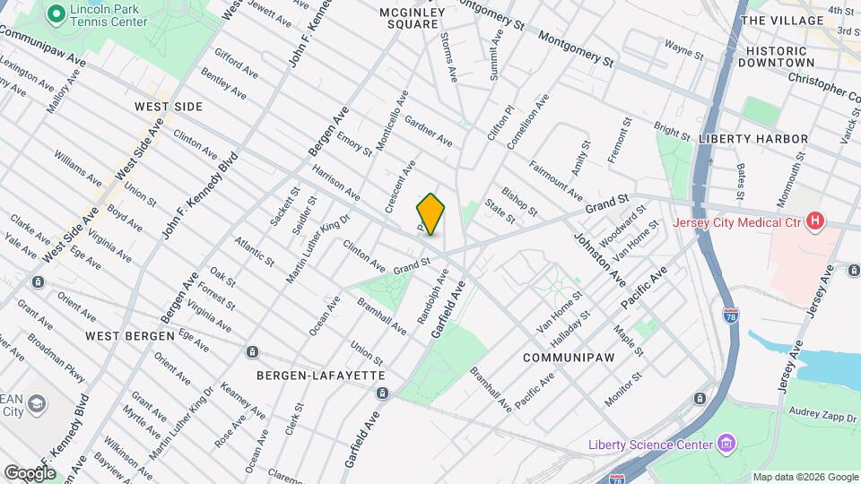506 Communipaw Ave Map and Location Details