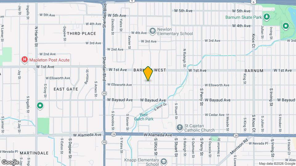 1 Winona Ct Map and Location Details