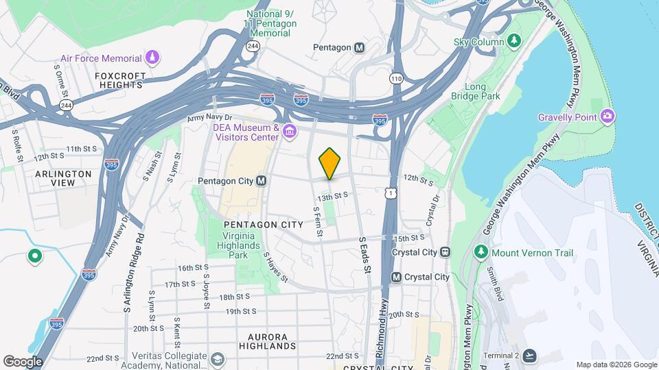 1221 S Eads St, Unit SI ID1024701P Map and Location Details