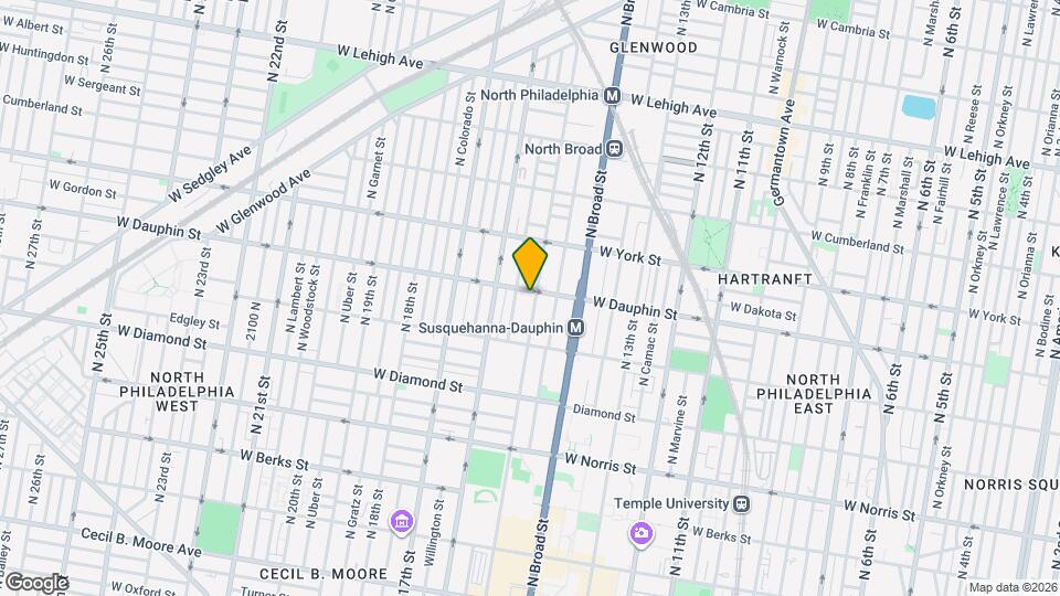 2260 N 15th St Map and Location Details