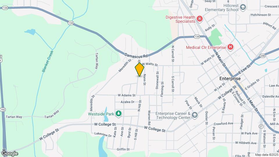 204 Lowery St Map and Location Details