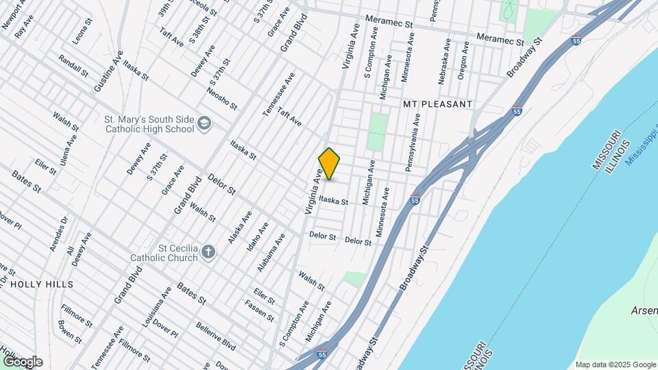 3230 Pulaski St Map and Location Details