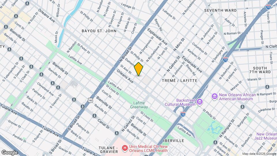 2423 St Ann St., Unit 2423 Map and Location Details