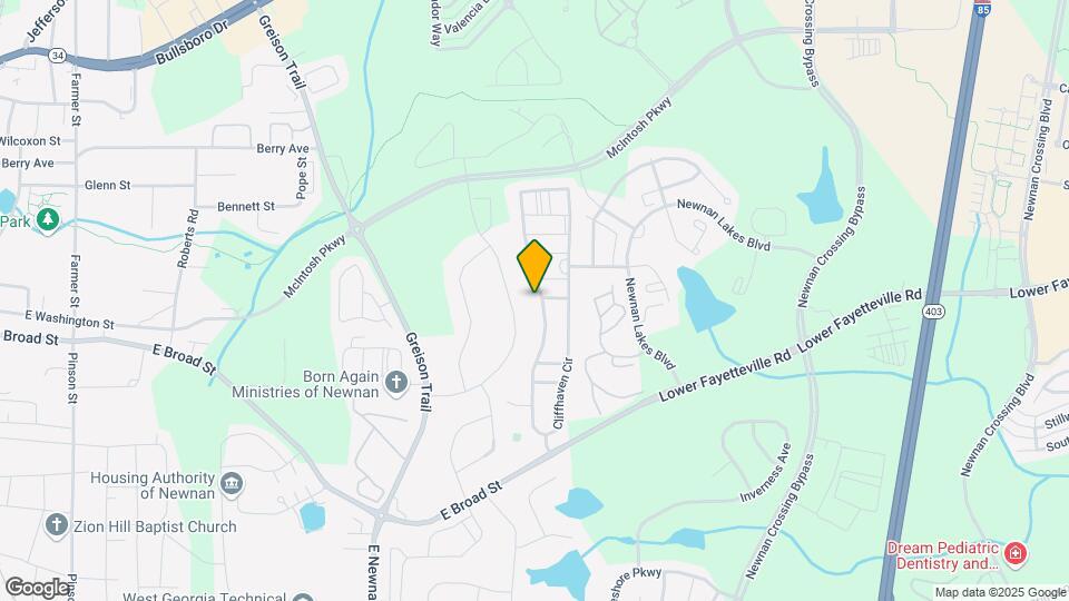 309 Cliffhaven Cir Map and Location Details