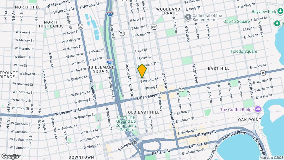 512 E De Soto St Map and Location Details