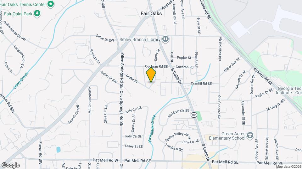 1731 Sams St Map and Location Details