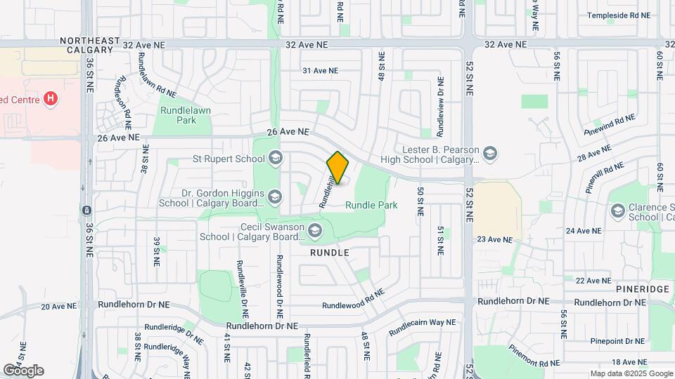 336 Rundlehill Dr NE Map and Location Details