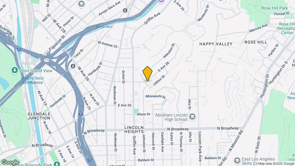 Lincoln Heights -434 E AVENUE 28 Map and Location Details