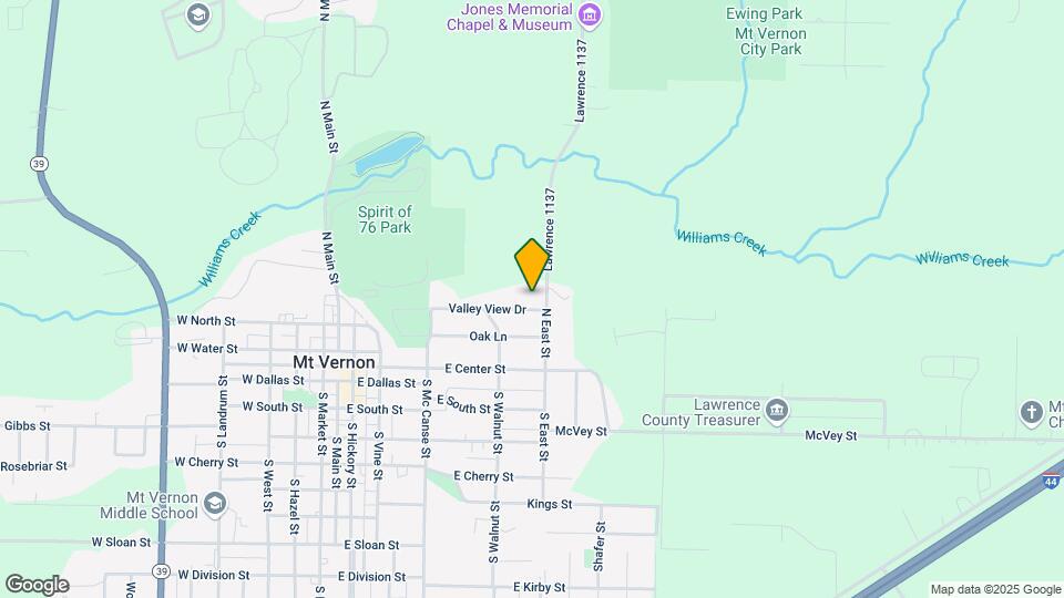 642 Valley View Dr Map and Location Details