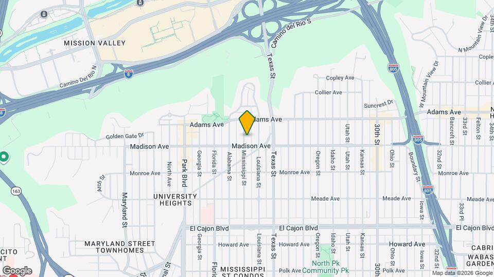 4623-25 Mississippi St Map and Location Details