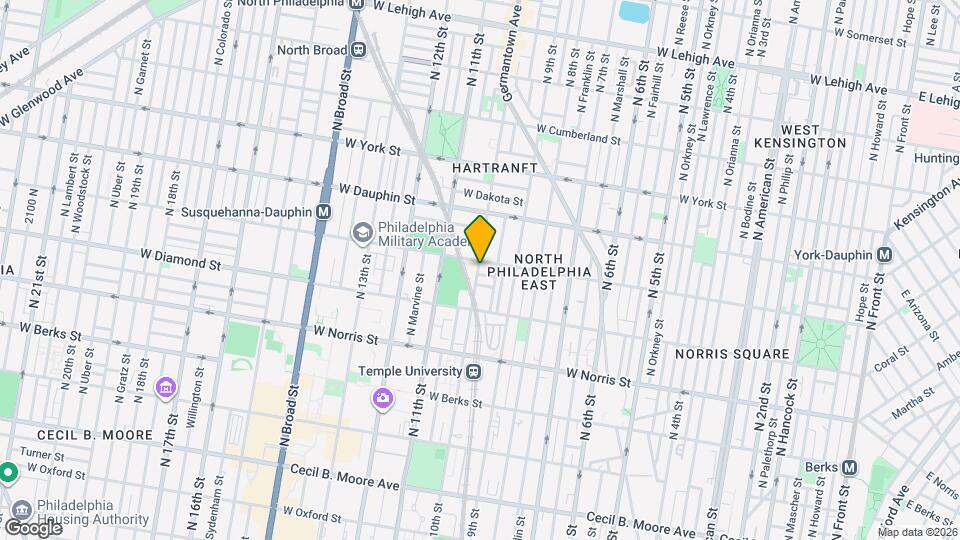 2139 N 10th St, Unit A01 Mapa y Detalles de la Ubicación