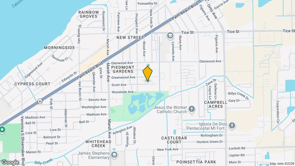723 Burdick Ave Mapa y Detalles de la Ubicación