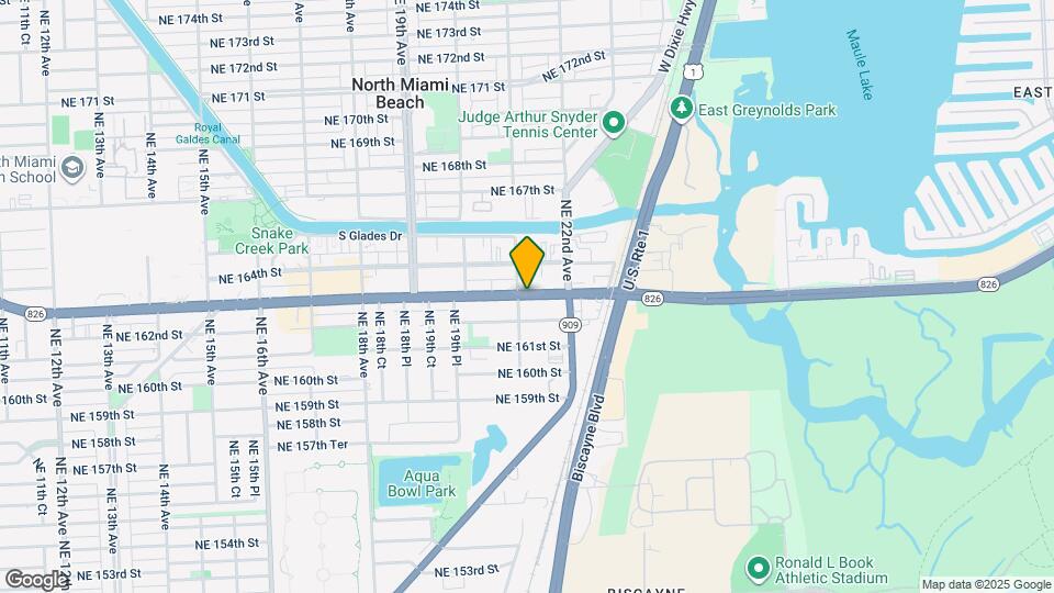 2128 N Miami Beach Blvd Map and Location Details