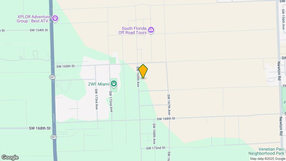 16201 SW 169th Ave Map and Location Details