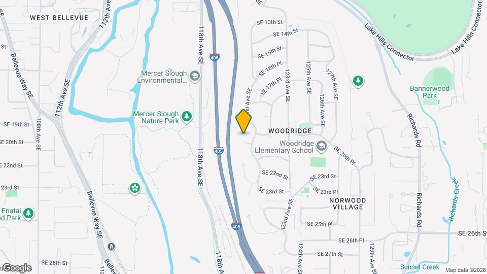 12024 SE 20th St Map and Location Details