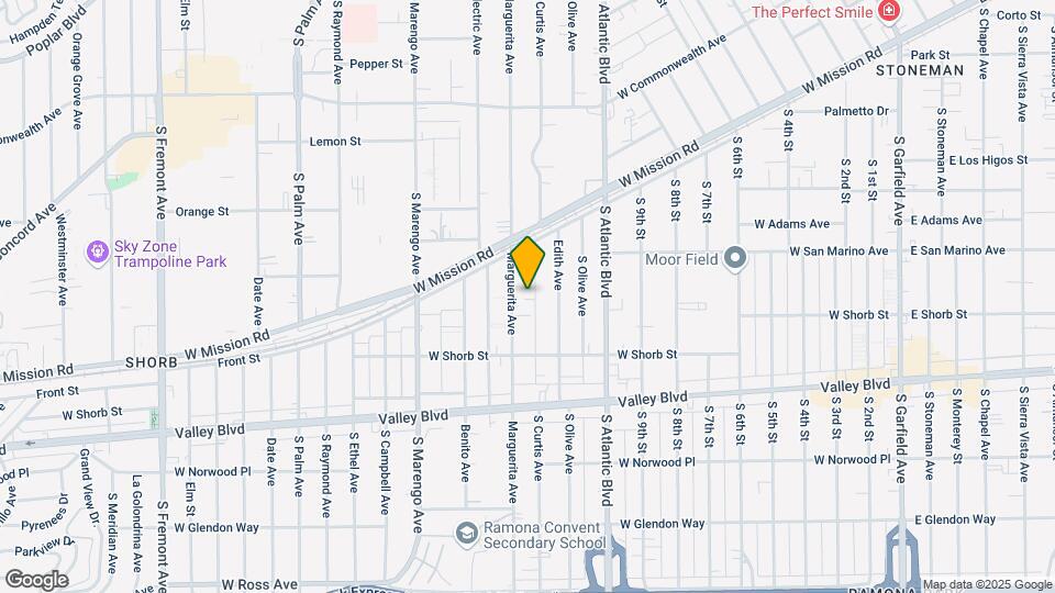 908 Marguerita Ave Map and Location Details