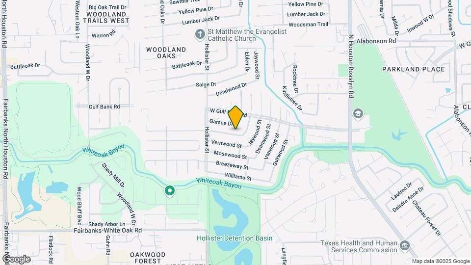 7614 Kellwood Dr Mapa y Detalles de la Ubicación
