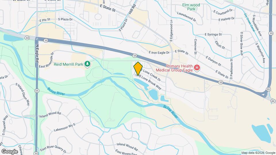 1193 E Lone Shore Dr Mapa y Detalles de la Ubicación