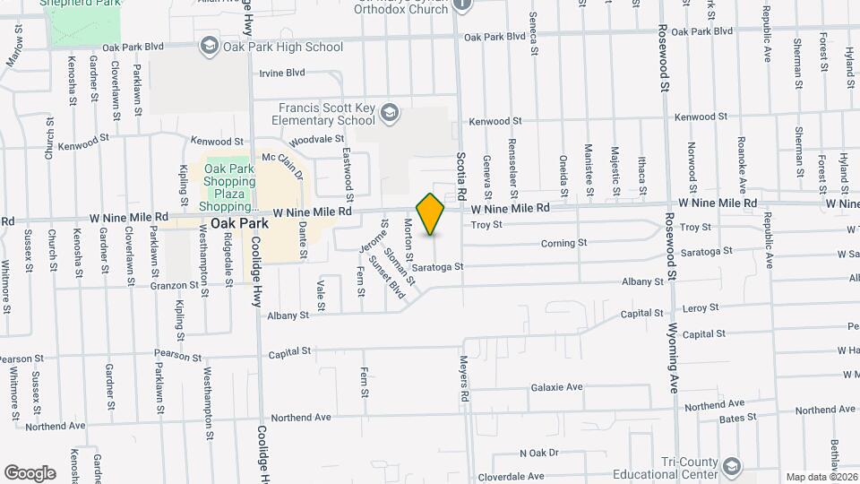 22141 Condon St Map and Location Details