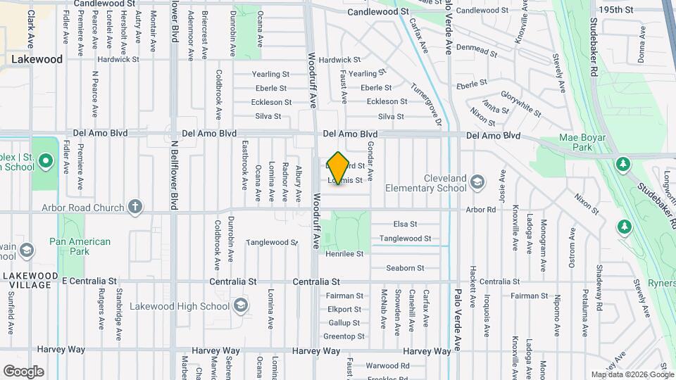 5929 Sandwood St Map and Location Details