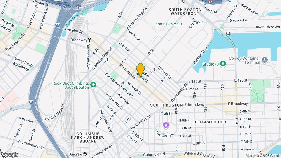 350 W Broadway, Unit 4 Map and Location Details