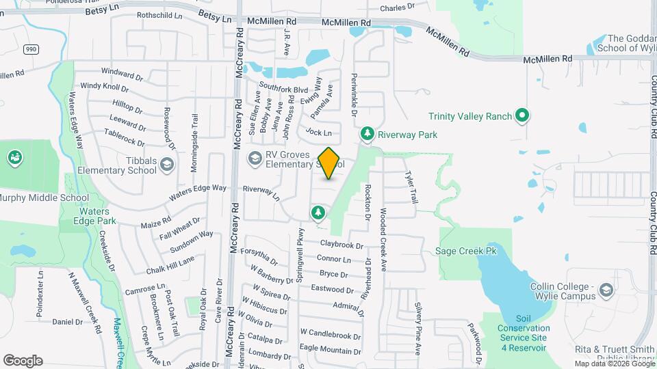 3207 Warwick Ct Map and Location Details