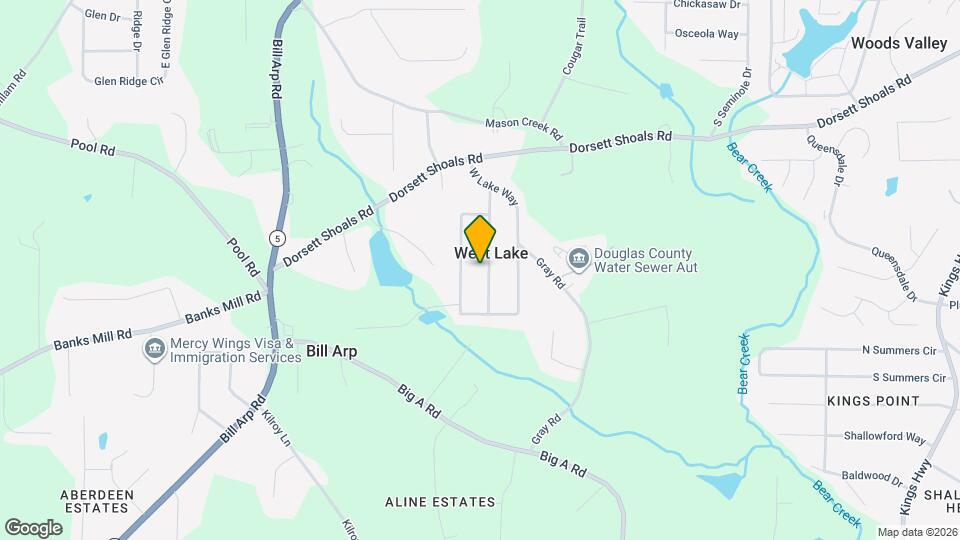 4956 W Ridge Dr Map and Location Details