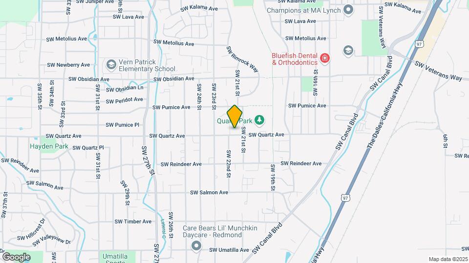2141 SW Quartz Ave Map and Location Details