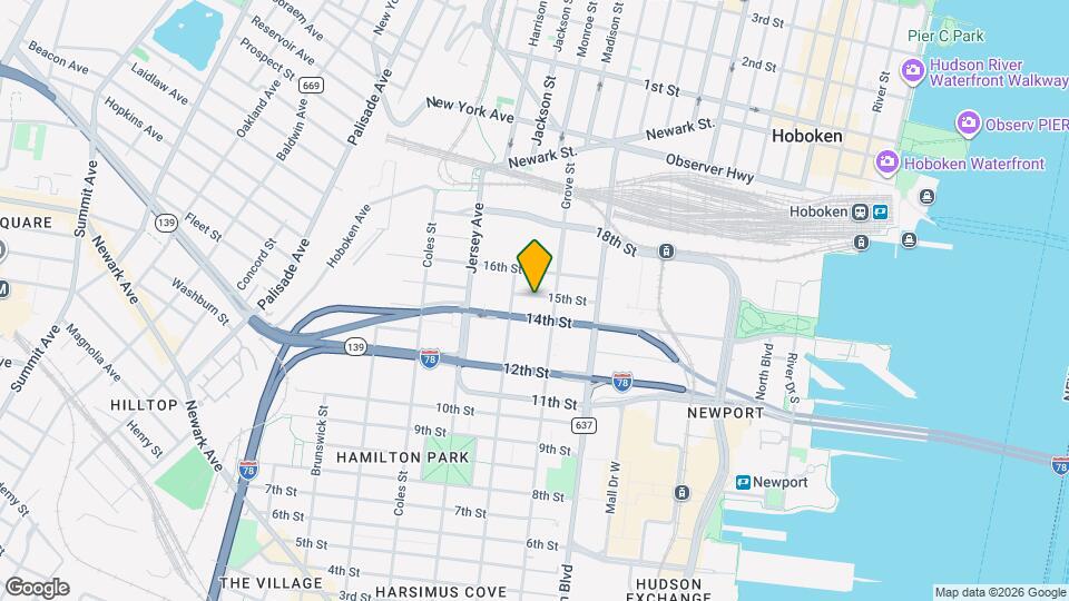 207 15th St Map and Location Details