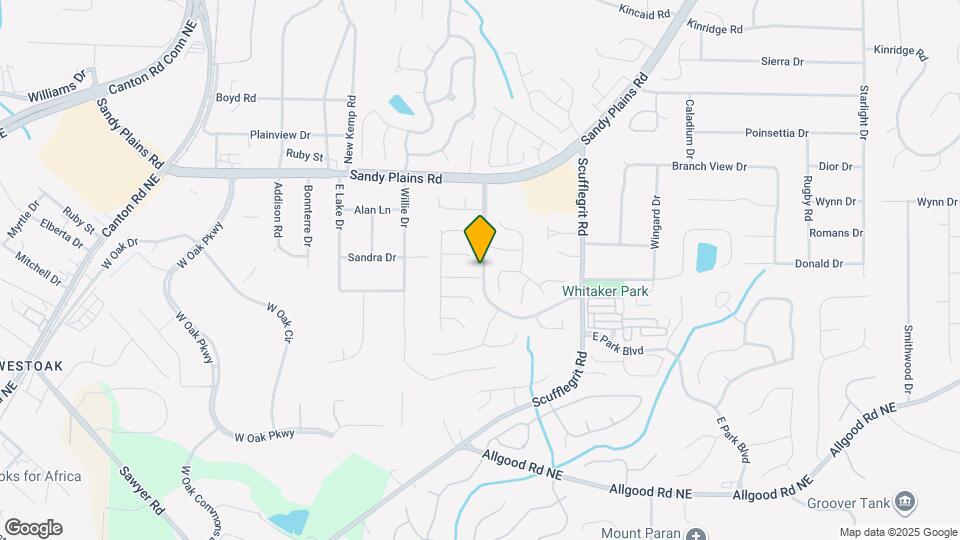 1385 Pinebreeze Way Map and Location Details