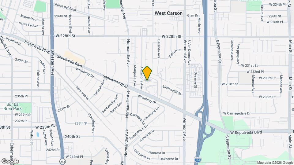 23302 Marigold Ave Map and Location Details