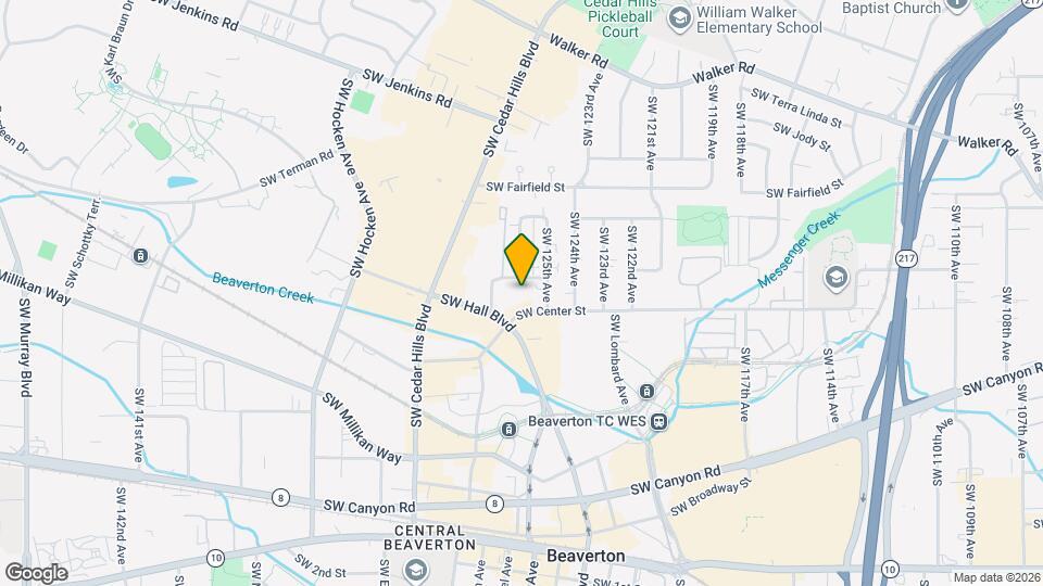 Cedars West Apts Map and Location Details