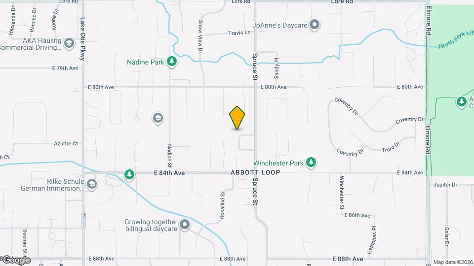 3364 Kendall Loop Map and Location Details