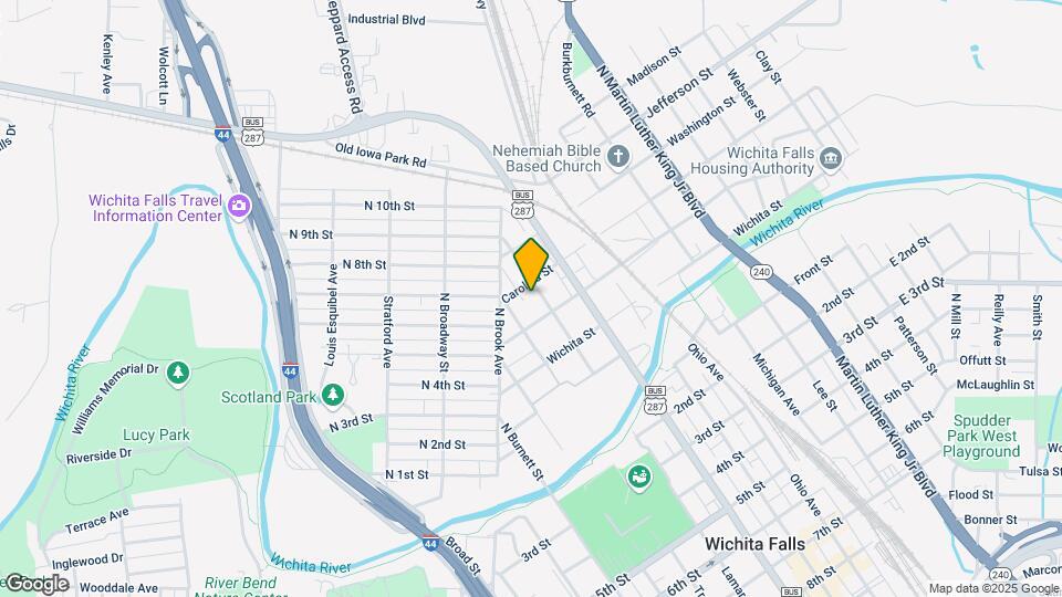 508 N Lamar St Map and Location Details