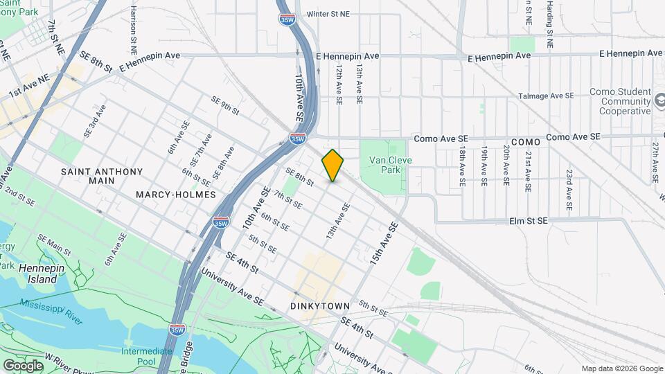 806 12th Ave SE Map and Location Details