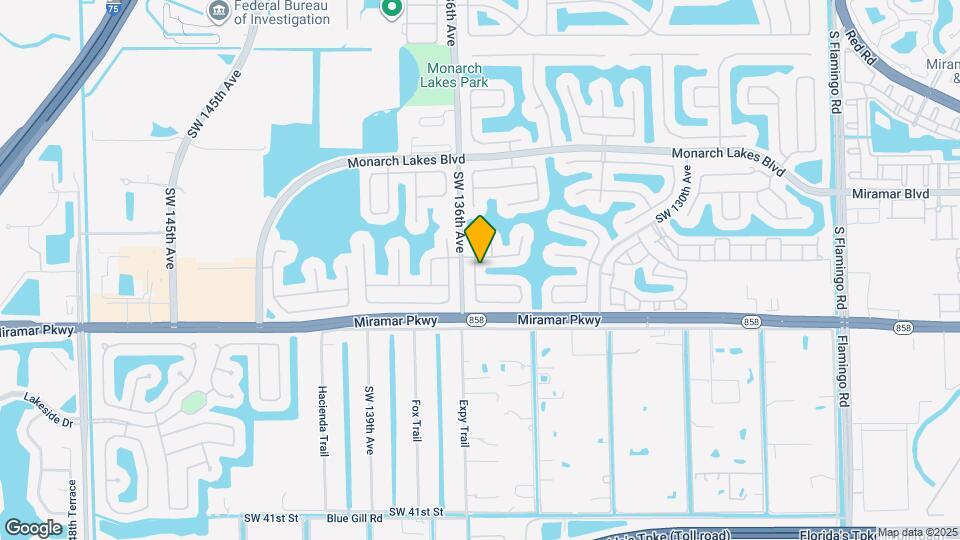 3015 SW 135th Ave Map and Location Details