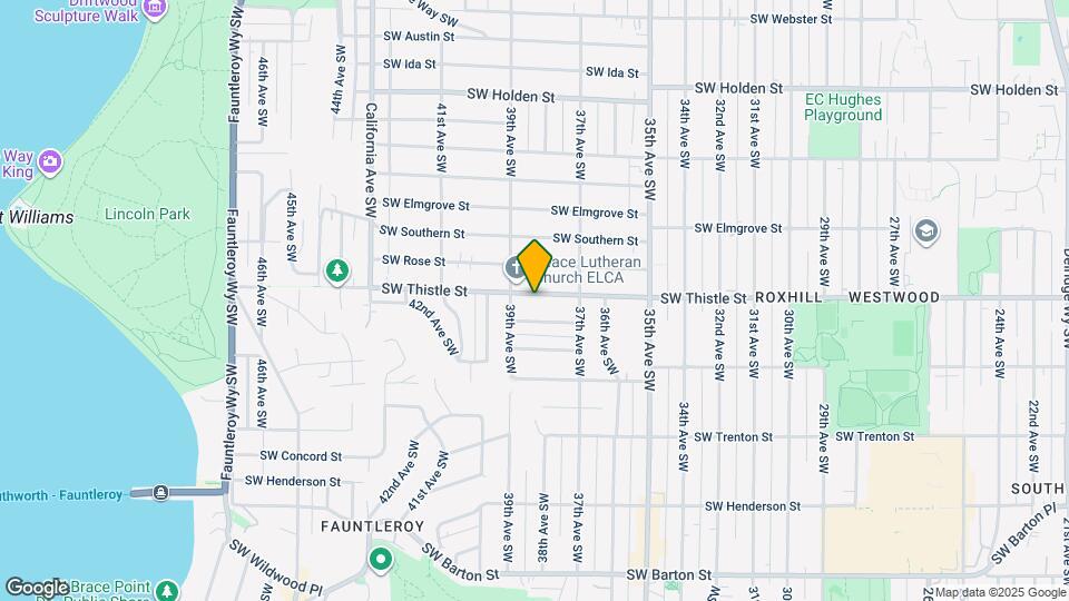 3739 SW Thistle St Map and Location Details