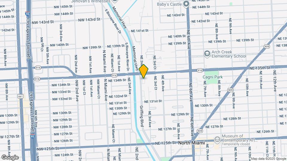 13381-13415 Memorial Hwy Map and Location Details