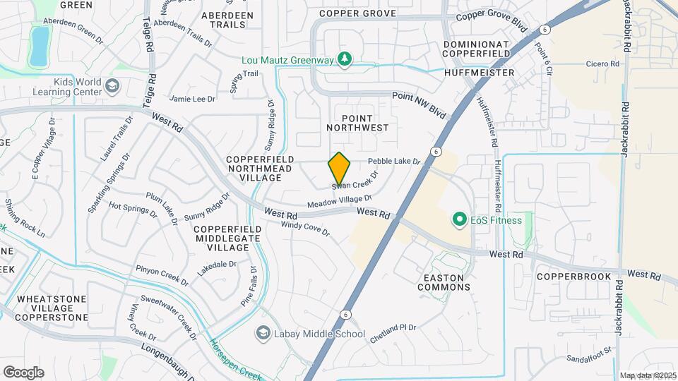 15427 Swan Creek Dr Map and Location Details