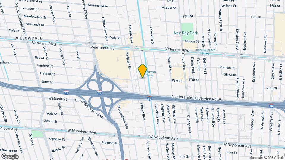 2824 Independence St Map and Location Details
