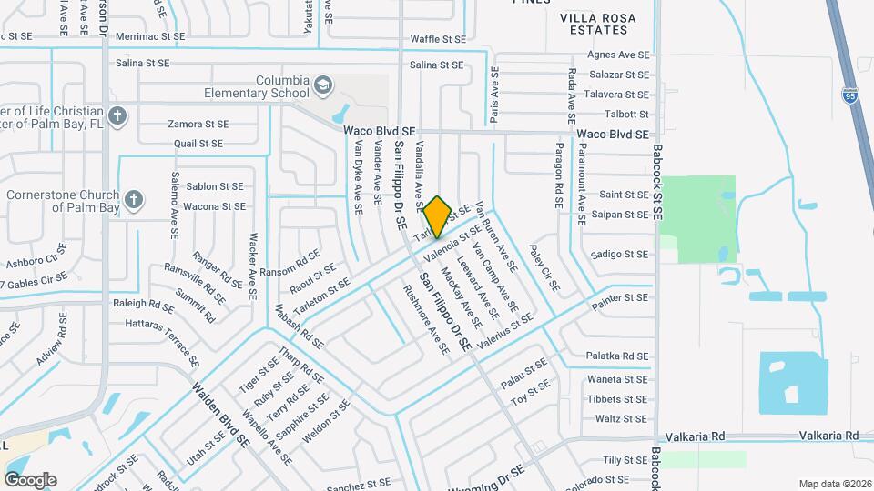 1327 Valencia St SE Mapa y Detalles de la Ubicación