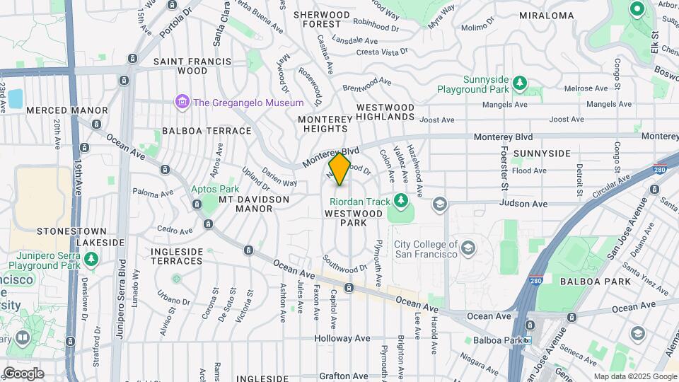 168 Westwood Dr, Unit Lower unit Mapa y Detalles de la Ubicación