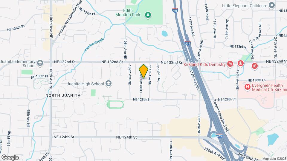 13004 110th Ave NE Mapa y Detalles de la Ubicación