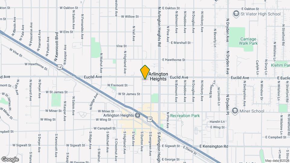 509 N Dunton Ave, Unit #6, 2nd Floor Map and Location Details