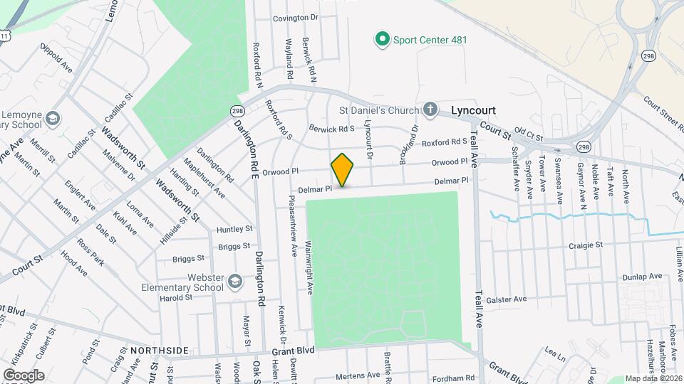 412 Delmar Pl Map and Location Details