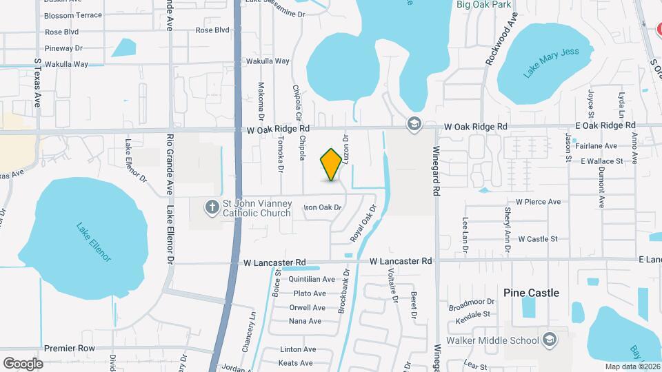 854 Silver Oak Ct Map and Location Details