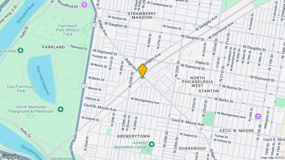 1937 N Newkirk St Map and Location Details
